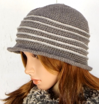 Häkelanleitung Winterhut „Merino“